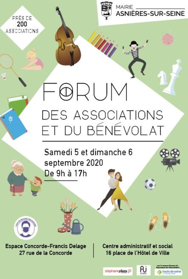 Image d'illustration de l'article actualité forum des associations et 160 septembre 2020