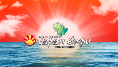 Affiche de l'événement sortie japan expo 21e impact 2022