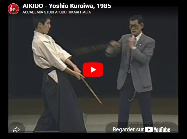 Kuroiwa Yoshio, démonstration, Tokyo, 1985